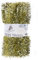 50ft Tinsel Garland For Christmas Tree Decorating 15 Metres of Sparkly Metallic Xmas Foil Extra Long for Stairs or Crafts (Gold)