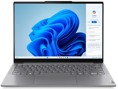 Lenovo Slim 7 14 WUXGA Touch Laptop 16-Core Intel Core Ultra 7 Procesador 155H ARC Graphics 32GB LPDDR5 4TB SSD Thunderbolt 4 USB-C WiFi AX BT cámara web HDMI2.1 retroiluminado KB Reconocimiento