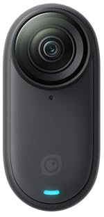 Insta360 GO 3S Standalone (Senza Action Pod/Caricatore) - 128GB Nero, Videocamera Portatile 4K per Vlogging con Stabilizzazione, Impermeabile, Apple Find My e Design Modulare