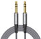 Tisino Cable TRS 1/4 - 2M, Cable de Audio Balanceado Estéreo, Interconexión Profesional y para Guitarra, Ideal para Monitores de Estudio, Mezcladoras y Altavoces
