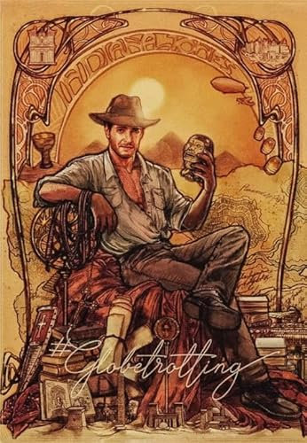 RUIYANMQ Jigsaw Puzzle 1000 Piece The Bad The Ugly Retro Film Posters for Adults Educational Toys Puzzles Qz337Yk