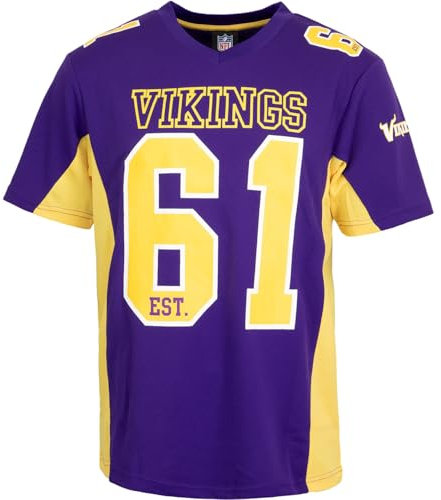 Fanatics Core NFL Team Jersey Trikot (DE/NL/SE/PL, Alphanumerisch, XL, Regular, Regular, Minnesota Vikings)