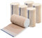 VARKAGE 6 Rollen Premium Elastische Bandage Elastische Bandage Kohäsive Fixierbinde Kompressionsbinde Sportbandage Mullbinden für Knöchelunterstützung Arm- Bein- oder Brustkorbverletzungen