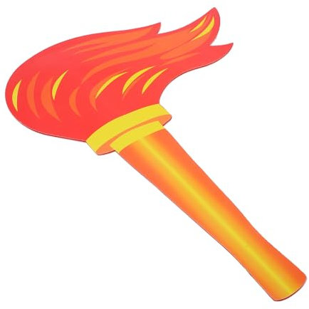 CAXUSD Torch Props Flames Heater Propane Torch Electric Fireplace Bright Fire Inflatable Torch Torch Fire Party Centerpieces Mini Torch Flaming Flame Light Felt Cloth