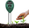 Bodentester, Boden-pH-Messer 3-in-1 Bodentest Messgerät für PH,Feuchtigkeit und Fruchtbarkei, Boden-Feuchtigkeitsmessgerät für Pflanzenerde, Garten, Bauernhof, Rasen