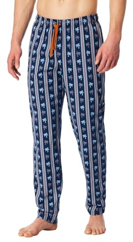Schiesser Herren Schlafhose lang - Mix + Relax - Organic Cotton