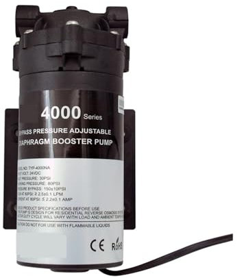 KAKAK 400GPD Water Filter RO Booster Pump 4000NA Reverse Osmosis Drinking Water With High Filtration Rate and High Flow