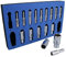 US PRO Tools 3/8 Drive DEEP Socket Set Metric 8 to 24mm 12 Point in EVA Foam