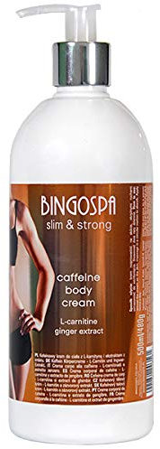 Crème anti-cellulite contre la cellulite les vergetures 500 ml BINGOSPA