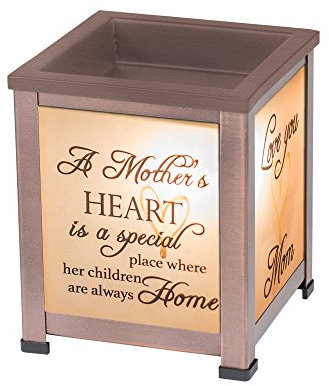 Elanze Designs Elektrisches Wachs-Tart- und Ölglas-Laterne für Kinder, Kupferfarben