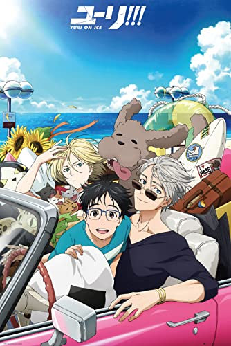 ABYstyle Yuri on Ice Poster Car, Paper, Mehrfarbig, 91.5 x 61cm