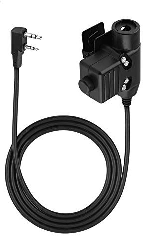 Zerone 2-Pin Kabel Adapter für Intercom Headset Walkie Talkie Outdoor Zubehör Kabel Adapter PTT für Z-Tactical Headset