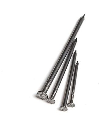 , Round Steel Nail, Yuan Nail, Iron Nail, Foreign Nail, Nail, Light Body Round Nail, Steel Nail, Iron Nail, Foreign Nail Iron-3 inch 80 (1 Catty)