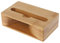 Kcnsieou Amplificateur de son de téléphone portable universel en bambou Support de téléphone portable haut-parleur pour intérieur et extérieur