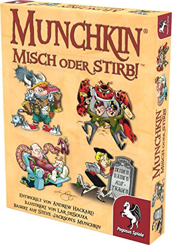 Munchkin: Misch oder stirb!, Kartenspiel (DE), für 3-6 Spieler, ab 12 Jahren