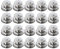 New Marine Tenax Lot de 20 hauts Grand