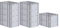 PROREGAL SuperSparSet 10x Eurobox NextGen Economy | Griffe geschlossen |HxBxT 22x40x60cm | 44 Liter | Eurobehälter, Transportbox, Transportbehälter, Stapelbehälter