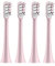 Artemisia Austauschbarer Zahnbürstenkopf kompatibel mit Xiaomi Soocas X5 X3 X3U SOOCARE Elektrische Zahnbürste Ersatzkopf mit weichen Borsten 4/10 Stück (Color : 4 pink)