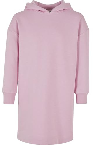 Urban Classics Mädchen Jacke Girls Oversized Terry Hoody Dress girlypink 158/164