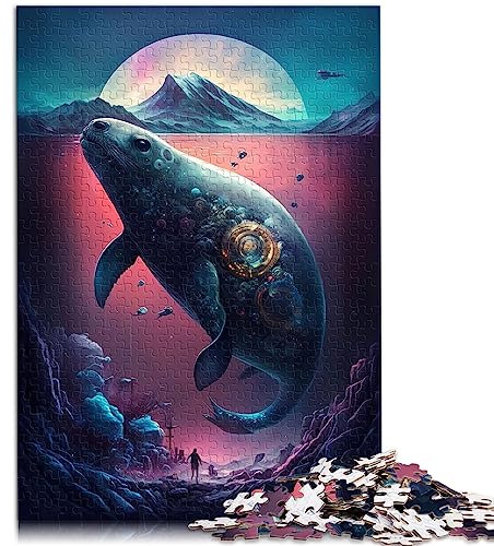 Puzzles „Geheimnisvolles Siegel“, 1000-teiliges Puzzle für Erwachsene und Kinder ab 12 Jahren, Papppuzzles, Lernpuzzle, Familienspiel, Größe: 26 x 38 cm