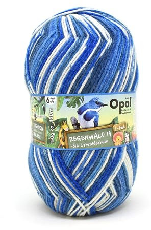 OPAL 6-Fach 150g Regenwald 19 - Die Urwaldschule 11343 - kreativer Hausmeister Willibald