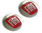 2 Stück Aufkleber passend für FIAT-Auto Style mit Logo. 60 mm Diameter. Für Auto Tuning, Nabenkappen, Abdeckkappen usw. Sticker mit Emblem. Mit einem transparenten Silikonschutz (2St.FIAT 60mm)