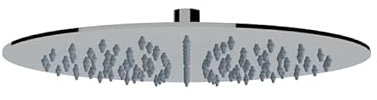 Soffione Doccia Tondo Diametro 300 MM, Soffione Doccia Effetto Pioggia Con Snodo Orientabili, Installazione Interna ed Esterna, Soffione Doccia A Muro In Acciaio Inox