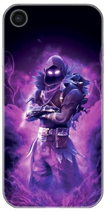 Transparent Case for Apple iPhone, Printed in France, Video Games, Fortnite (iPhone 7/8/SE)