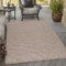 Mazovia Outdoor Teppich - Innen und Aussenbereich - Blau 200 x 200 cm