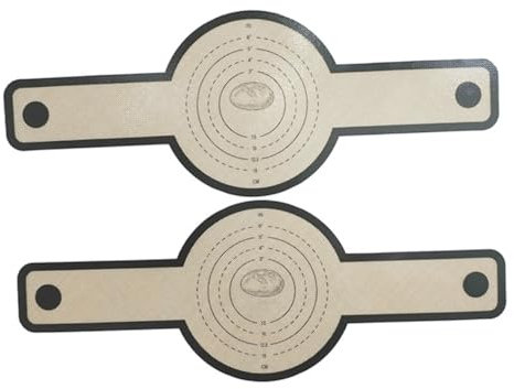 NAMOARLY 2stücke Silikon-brotschlinge Für Ofen Wiederverwendbare Antihaft-brotdurchzugsmatte Mit Langen Griffen Hitzebeständig Einfach Zu Reinzen Und Langlebig