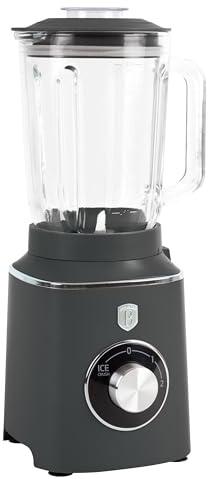 BERLINGER HAUS Stabmixer mit Glasbehälter 1,5 L 1000 W Antracit Collection