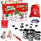 Magnetisches Schachspiel, tragbares magnetisches Strategiespiel mit Seil für Party & Reisen