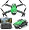 TTROARDS Dron con Cámara 4K, Motor sin Escobillas, Evitación de Obstáculos de 270°, Modo sin Cabeza, Control por Gestos, Drones para Principiantes, Quadcopter Plegable para Adultos, TT19