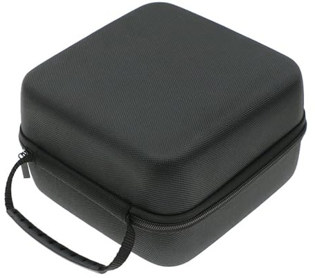 Greabuy Portable Storage Case for PC Speakers,Shockproof Hard Carry Case Enclosure Shells with Inner
