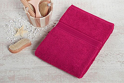 Floringo Handtuch Serie Exclusiv 600g/m² (Azalee, Duschtuch 70x140)