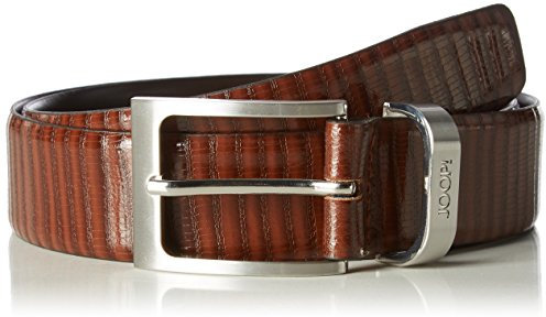 JOOP Herren 7028 JOOPCOLL.Belt 3,5 cm/NOS Gürtel, Braun (Cognac 55), (Herstellergröße: 105)
