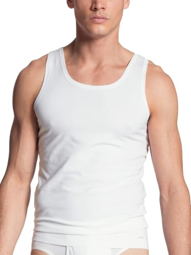 CALIDA Cotton Code Unterhemd Herren | mit Rundhals-Ausschnitt