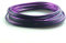 MASO - Finitura decorativa 3D universale per modanature di interni delle auto, decorazioni pinstriping, in plastica ABS, colore viola cromato, 5 metri, con strumento per l’applicazione