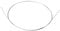 Bstinay 1m Steel Wire, 18#, Silver, Polished, 1mm Gauge, for Piano Replacement, bstinay NW191568794777142917
