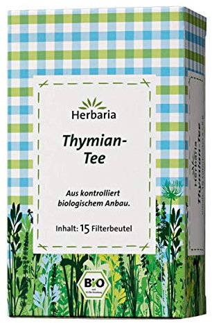 Herbaria - Thymian-Tee bio 15 FB - 27 g - 6er Pack