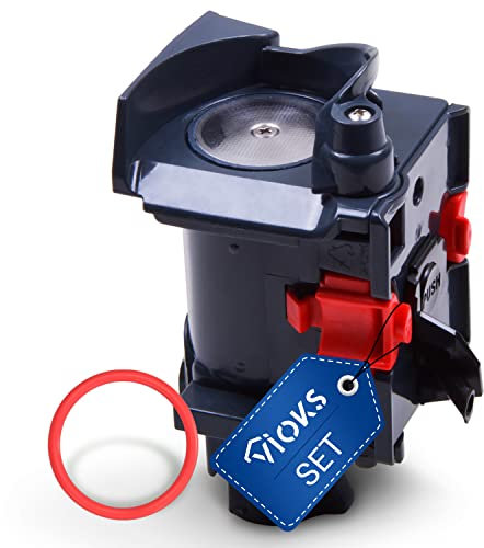 VIOKS Brühgruppe und O-Ring für Kaffeevollautomat Brüheinheit Dichtung 43mmØ SET Ersatz für DeLonghi 5513227911 7313251441 Kaffeemaschine ESAM 3000 Magnifica Ersatzteile