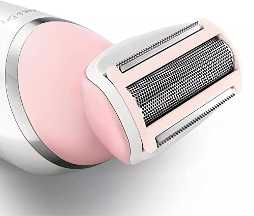 BRL140 Ersatzkopf Kompatibel mit Philips SatinShave Advanced Damen Elektrorasierer BRL140 BRL130 Wet and Dry Ladyshave Ersatzfolie und Klinge Philips Trimmer Rasierfolie und Cutter (Rosa)