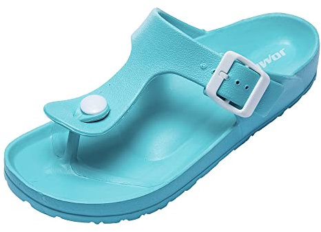 JOMIX Infradito Donna Piscina Spiaggia Ciabatte Donna Gomma Comode Casa Mare SD2225 SD8062 (Blu, 40)