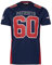 New Era New England Patriots NFL Established Number Mesh Tee Blue T-Shirt - XXL