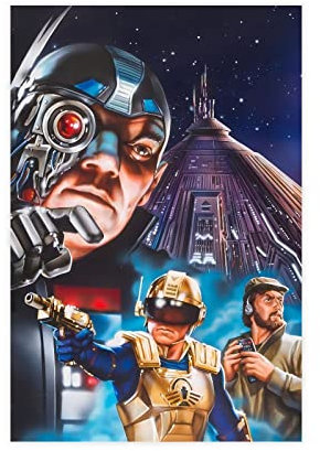Science-Fiction-Poster, 6 Leinwand-Poster, Schlafzimmer, Dekoration, Sport, Landschaft, Büro, Raumdekoration, Geschenk, ungerahmt, 30 x 45 cm