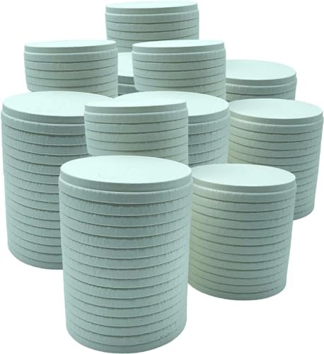 vienberg 50 PREMIUM Kaffeebecher Pappdeckel aus Hartpapier, Robust, Pappedeckel 200ml Kaffee to go Becher Deckel Papierdeckel (50, Pappdeckel für 200ml)