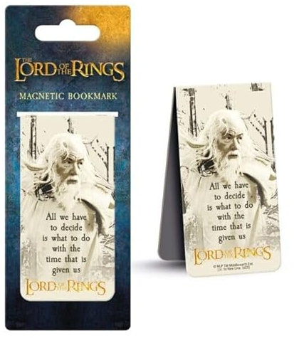 Pyramid International Herr der Ringe Gandalf Magnetisches Lesezeichen – Neu