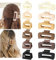 12 Stück Große Haarklammer,10.5CM Rutschfeste Große Haarkralle für Frauen und Mädchen,6 Große Quadratische und 6 Kleiner Clip,Matte Acryl-Haarspangen Haarklammern Geschenk für Frauen