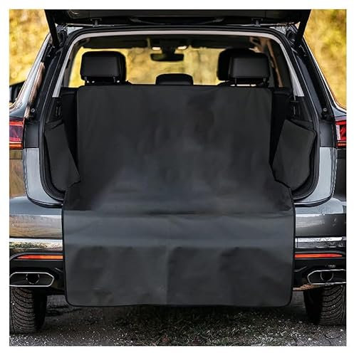 MNBVGHH Völliger Kofferraumschutz für Hund, für V-W Golf 5 6 7 8 GTE GTI GTD rutschfest Wasserdicht Anti-Falten Haustier Laderaumabdeckung, Kofferraumschutz für Hunde,A