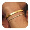 YADOCA Mens Bracelets Stackable Gold Bracelet for Men Cuff Snake Rope Cuban Link Chain Bracelet Set 19cm Mens Jewelry Gifts for Dad Boyfriend Husband Son -1